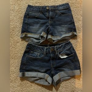 Sonoma Juniors Size 0 Denim Shorts